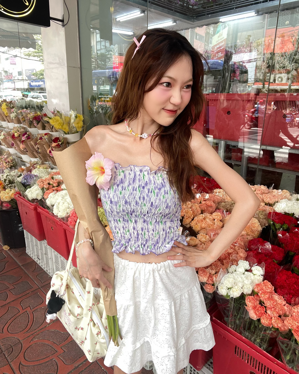 RUFFLE TOP (SATURDAY)