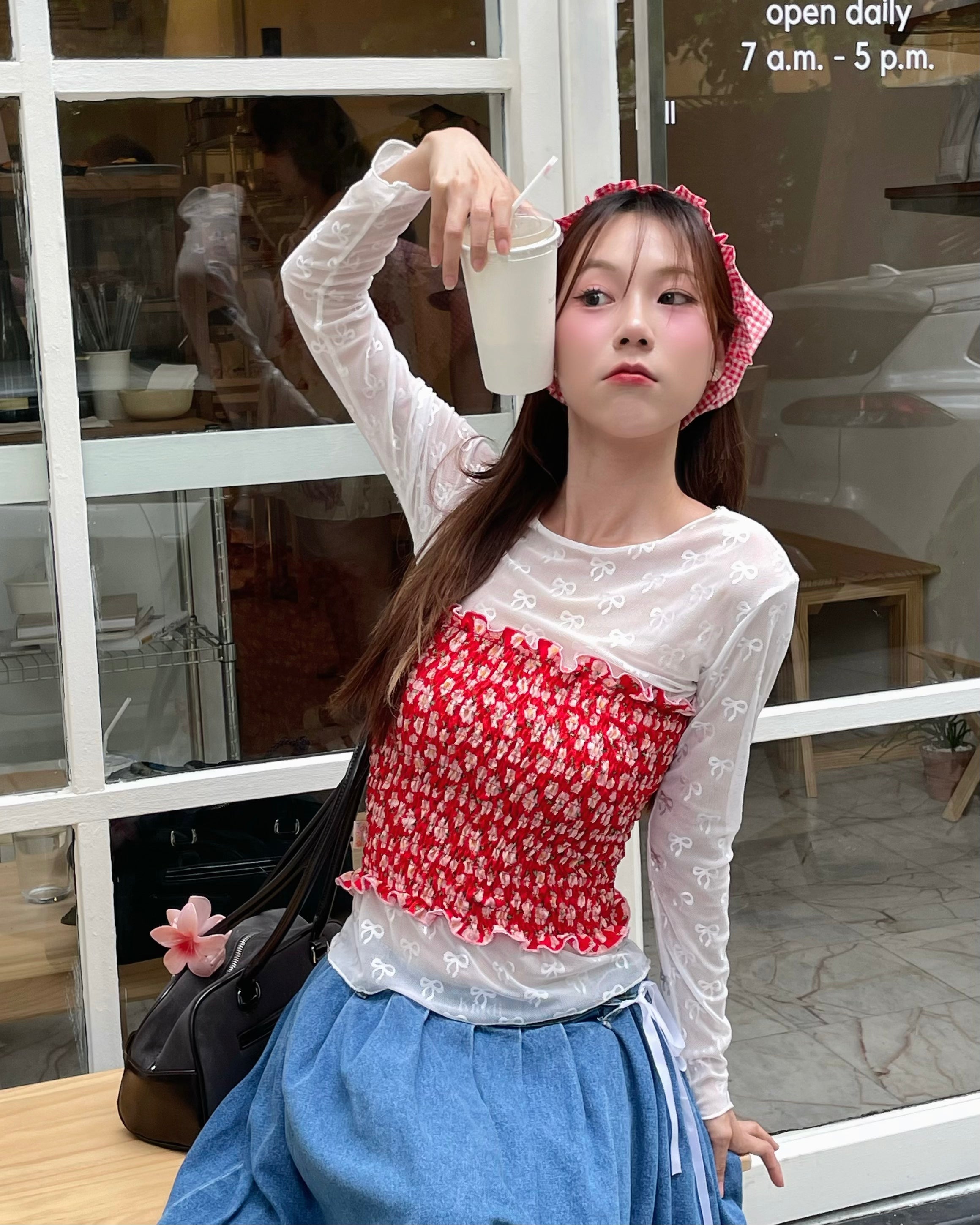 RUFFLE TOP (SUNDAY)