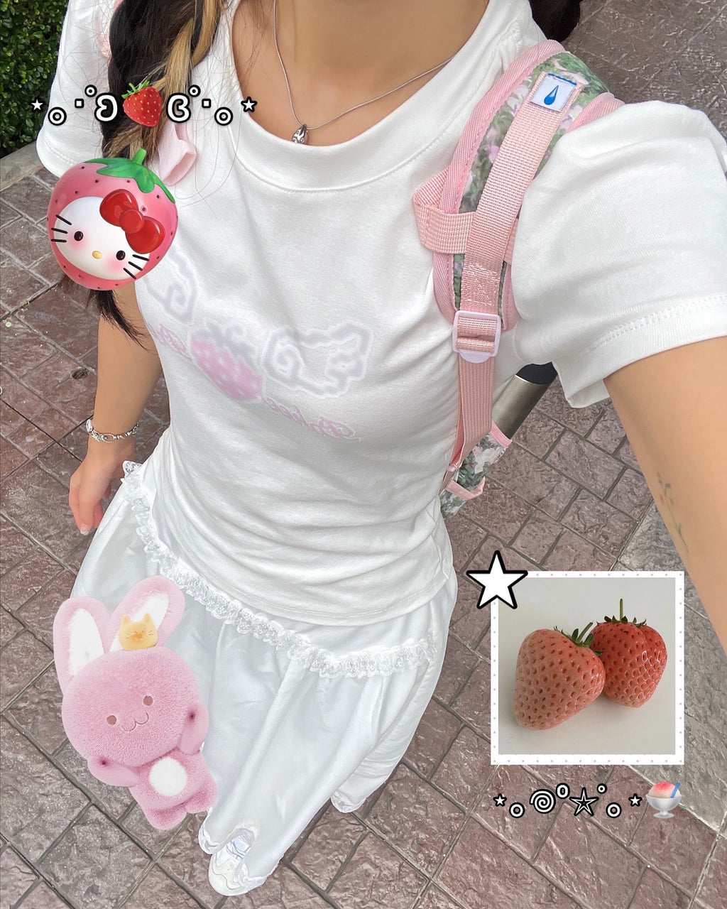 BABY TEE (STRAWBERRY ANGEL)