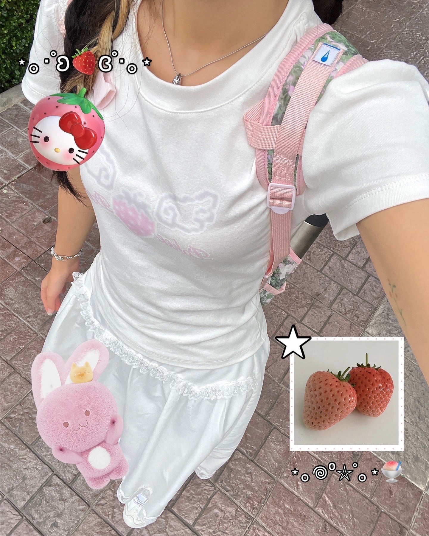 BABY TEE (STRAWBERRY ANGEL)