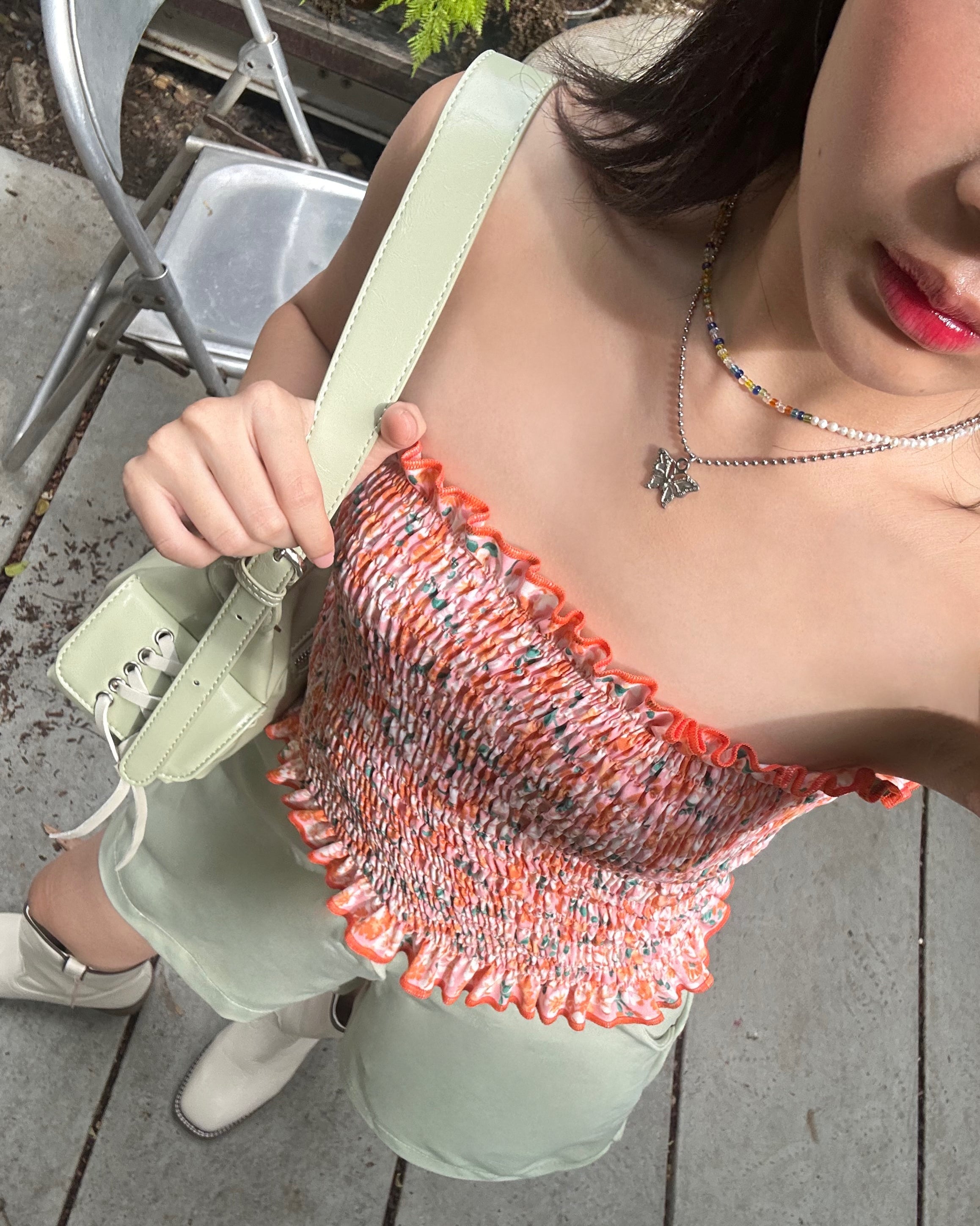 RUFFLE TOP (THURSDAY)