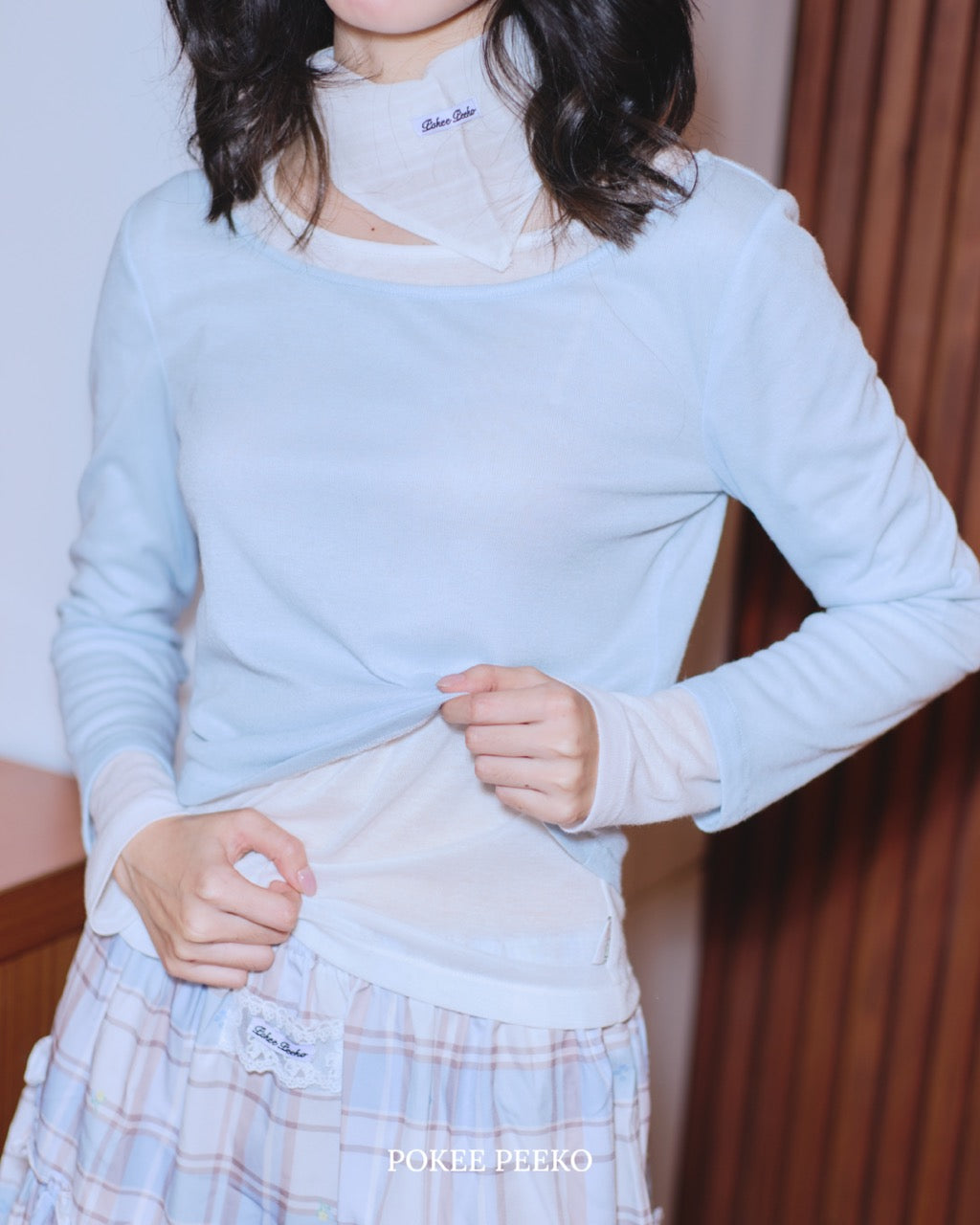 LONG SLEEVE LAYER TOP