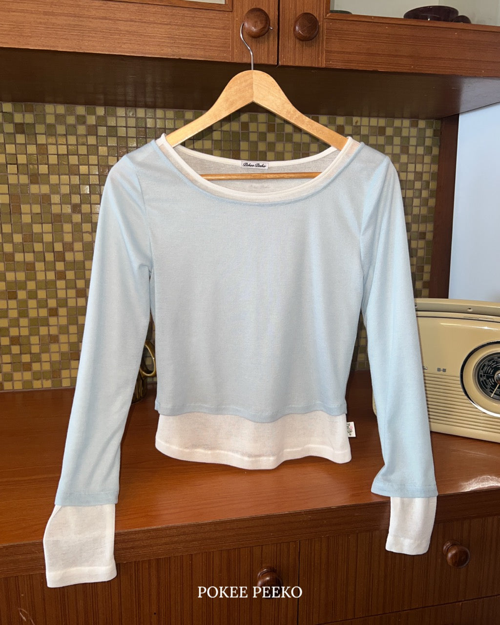 LONG SLEEVE LAYER TOP