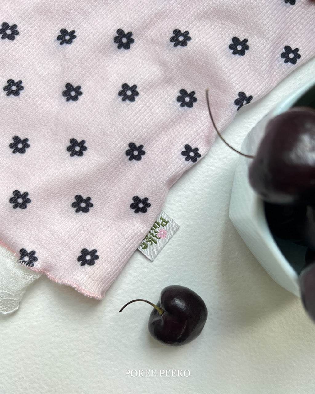 LAYERED TANK TOP (PINK DOT)