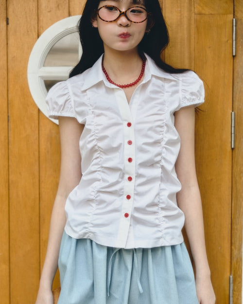 CAKE SHIRT (WHITE CHERRY)