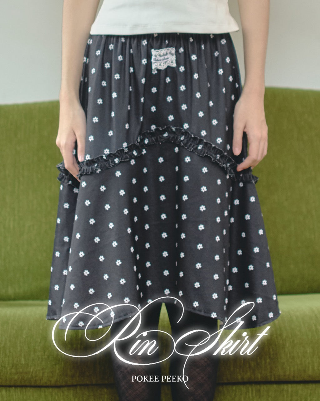RIN SKIRT (POKEE DOT)
