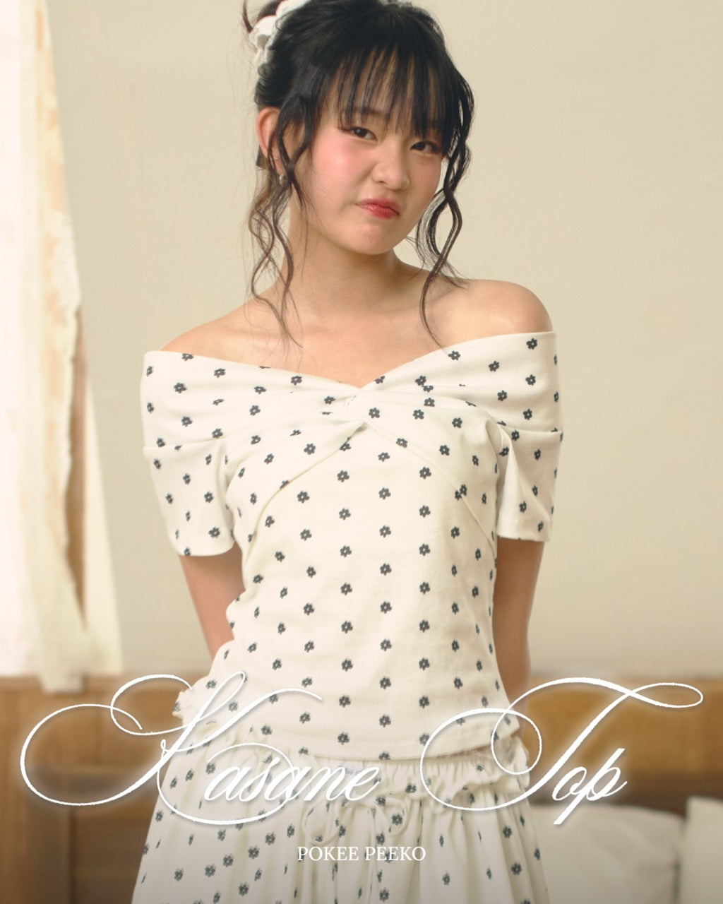 KASANE TOP (POKEE DOT)