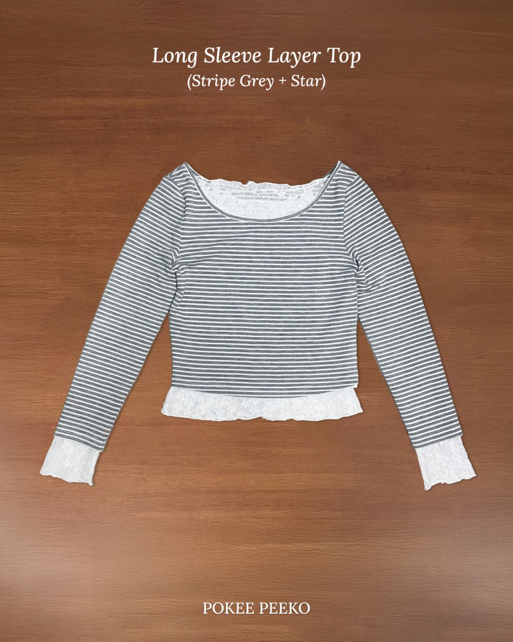 LONG SLEEVE LAYER TOP
