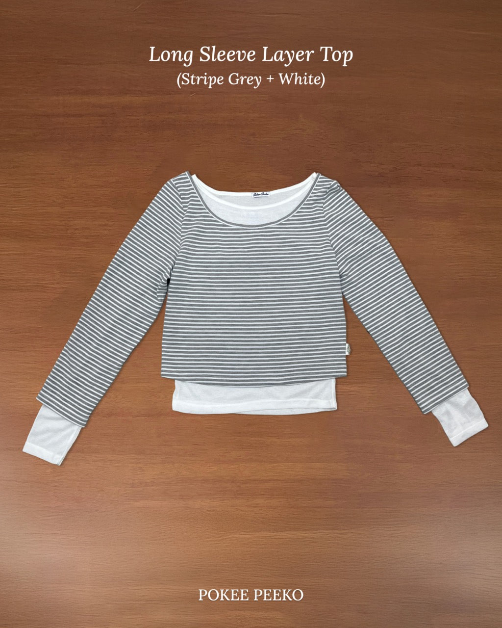 LONG SLEEVE LAYER TOP