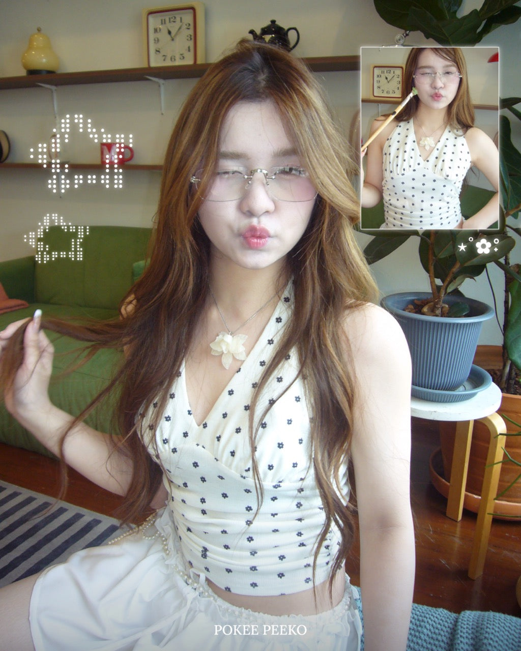 UNA TOP (VANILLA DOT)
