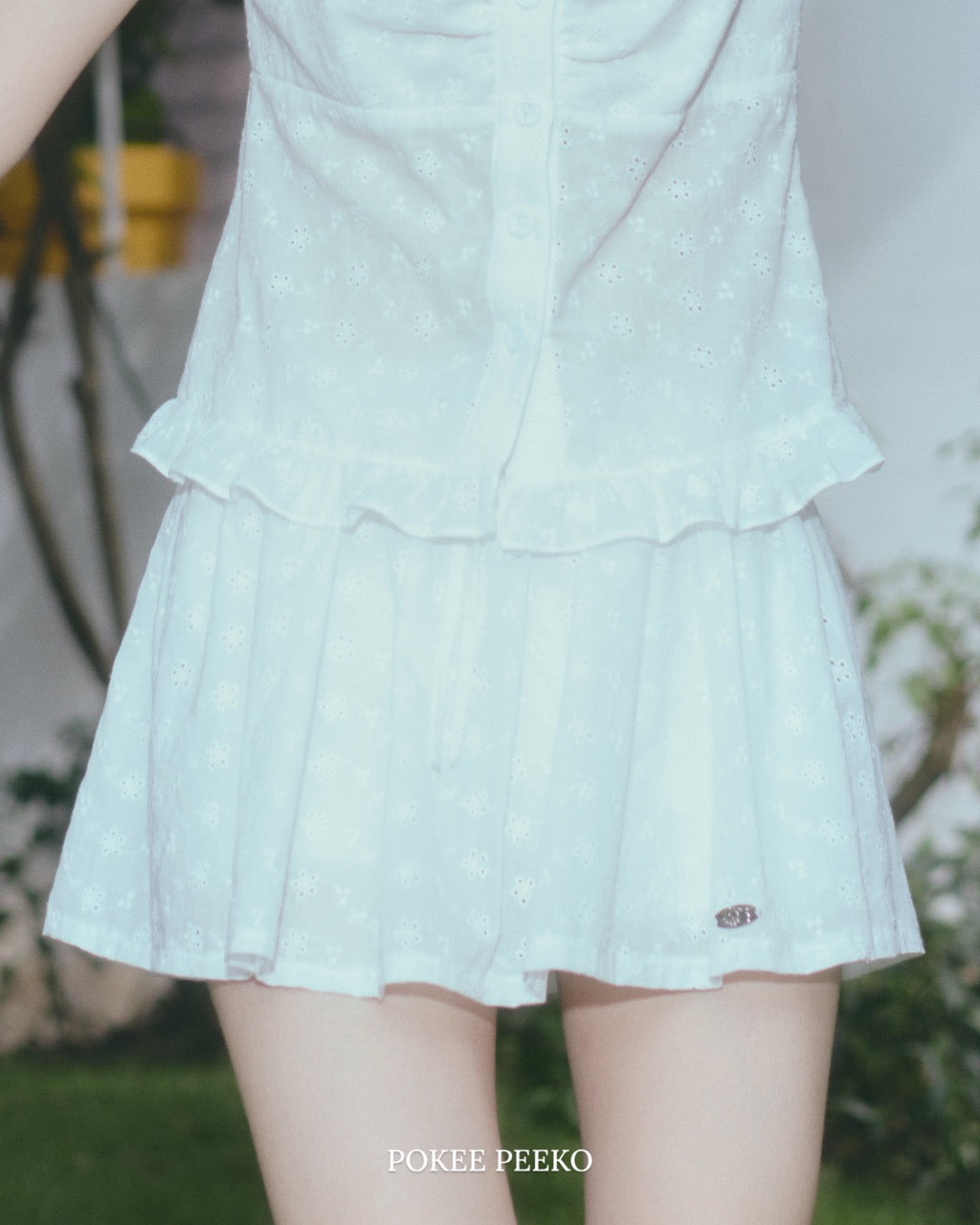 WYNN SKOT (WHITE EYELET)