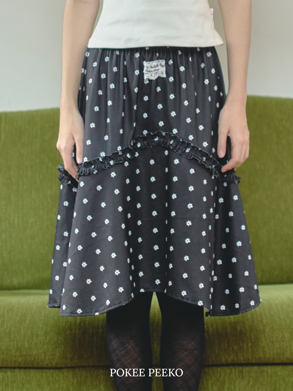 RIN SKIRT (POKEE DOT)