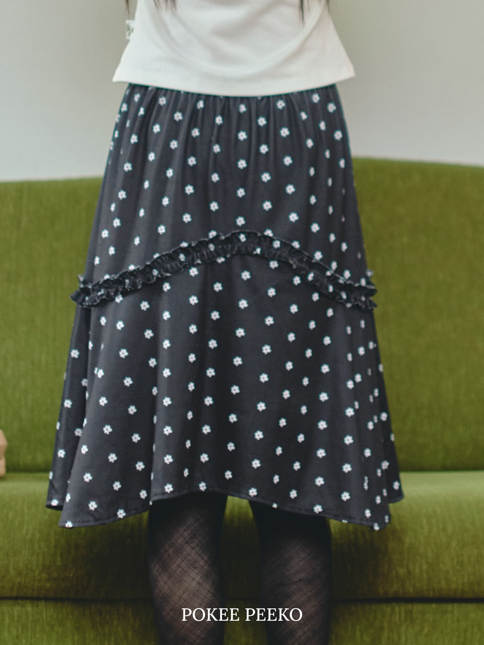 RIN SKIRT (POKEE DOT)