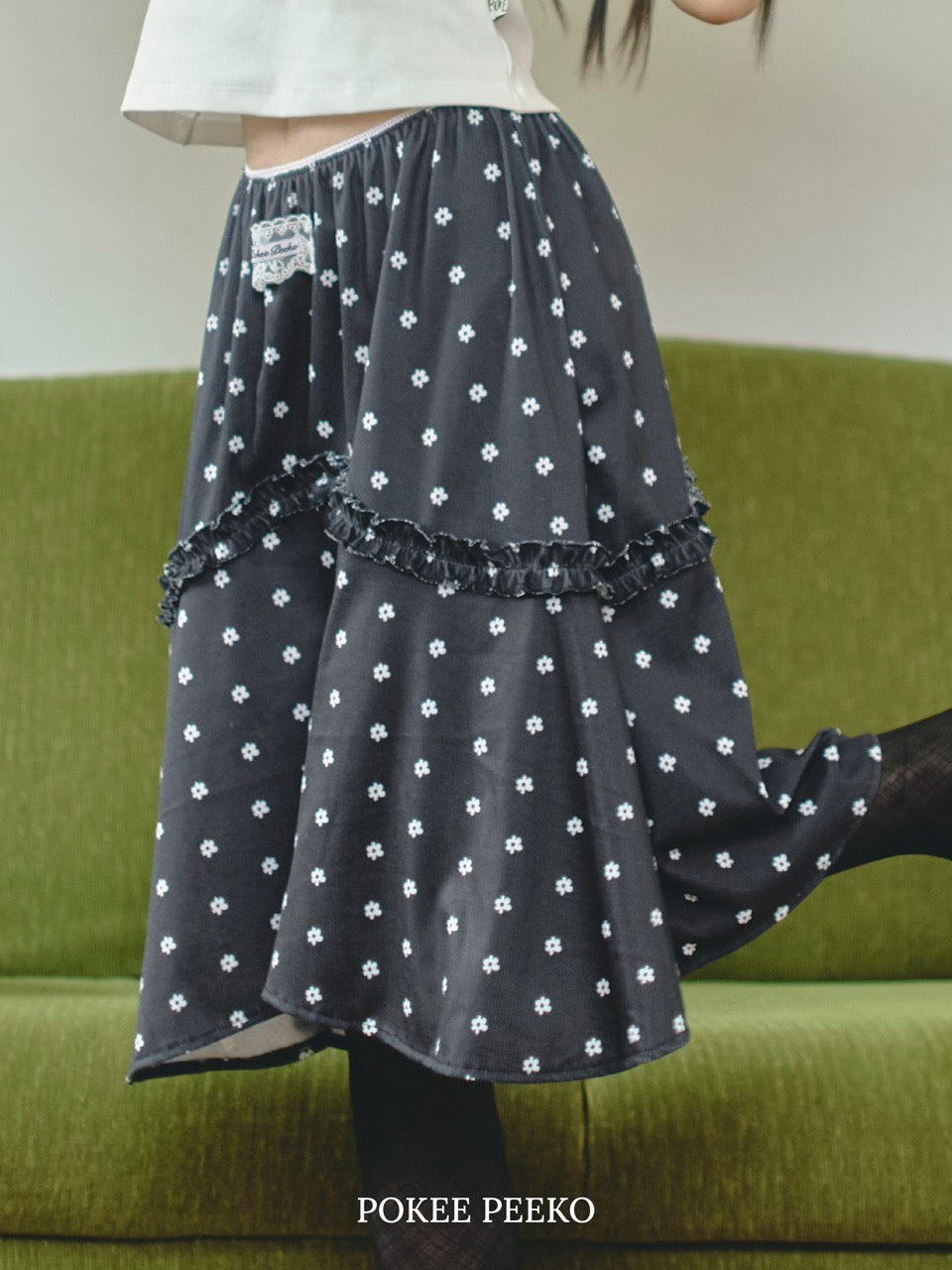 RIN SKIRT (POKEE DOT)