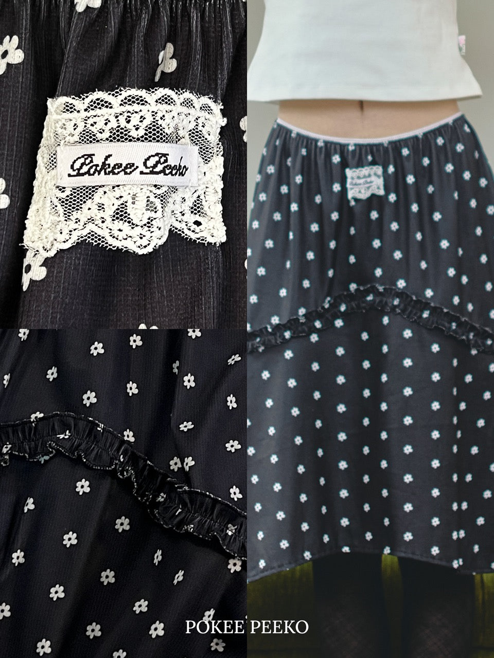RIN SKIRT (POKEE DOT)
